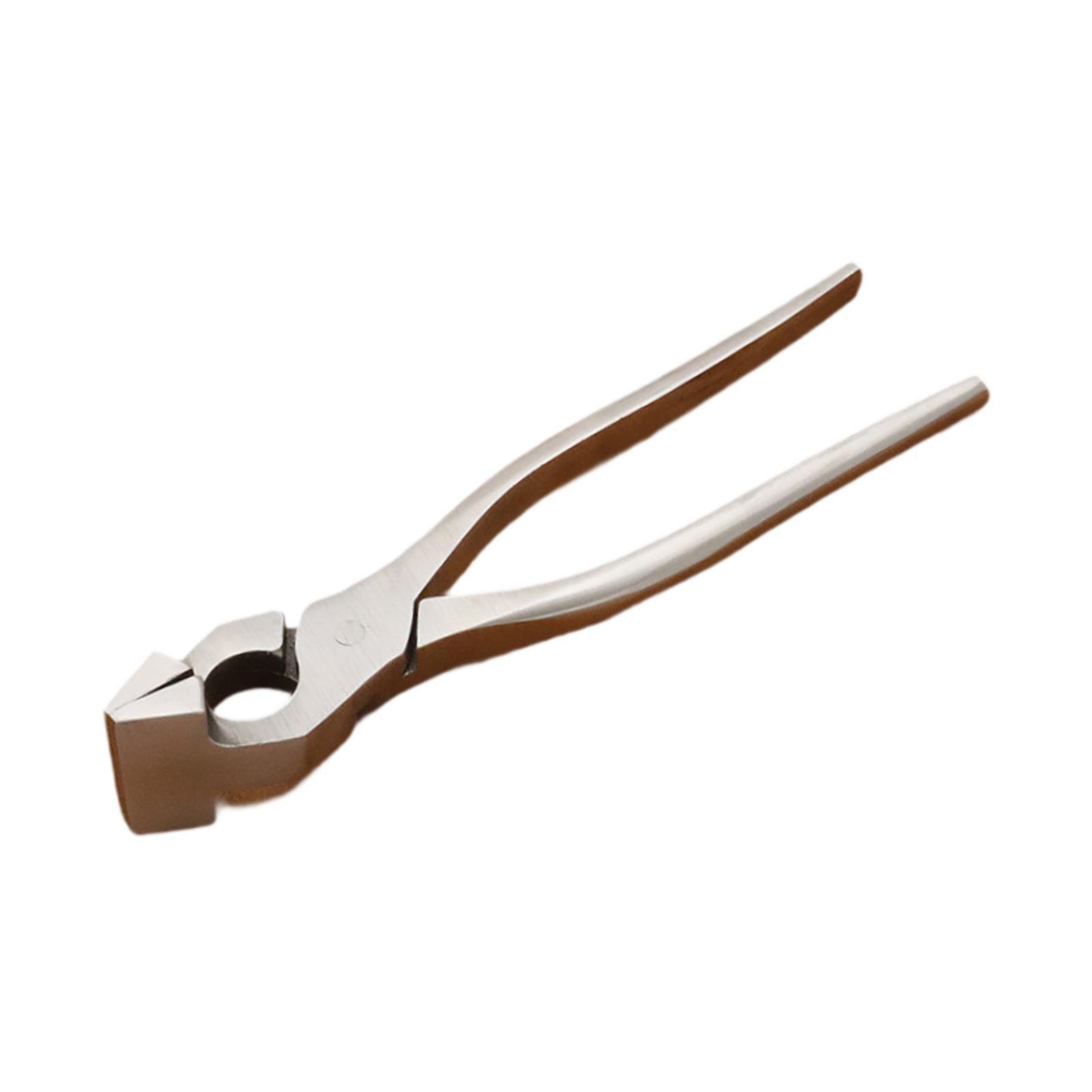 Polished Leather Edge Adjustment Press Flatten Pliers Ergonomic Chrome Steel for Leather Work Tools Kit
Polished Leather Edge Adjustment Press Flatten Pliers Ergonomic Chrome Steel for Leather Work Tools Kit