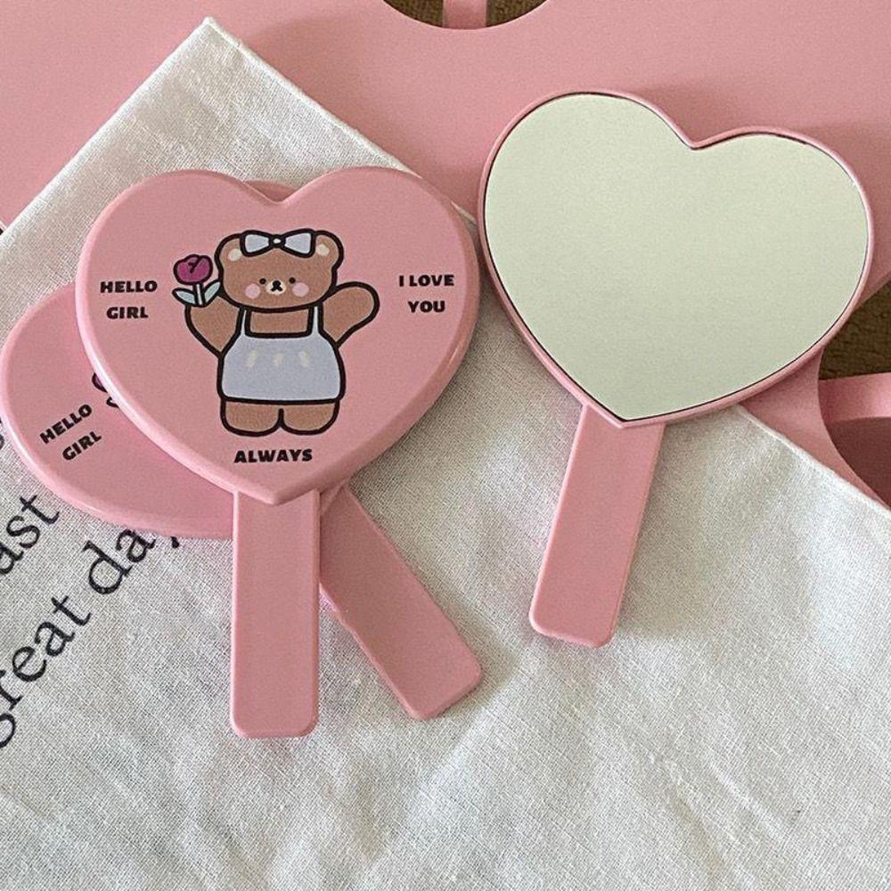 Vanity Mirror Handheld Makeup Mirror Love Cosmetic Mirror SPA Salon Dressing Mirror Makeup Tool bear
Vanity Mirror Handheld Makeup Mirror Love Cosmetic Mirror SPA Salon Dressing Mirror Makeup Tool bear