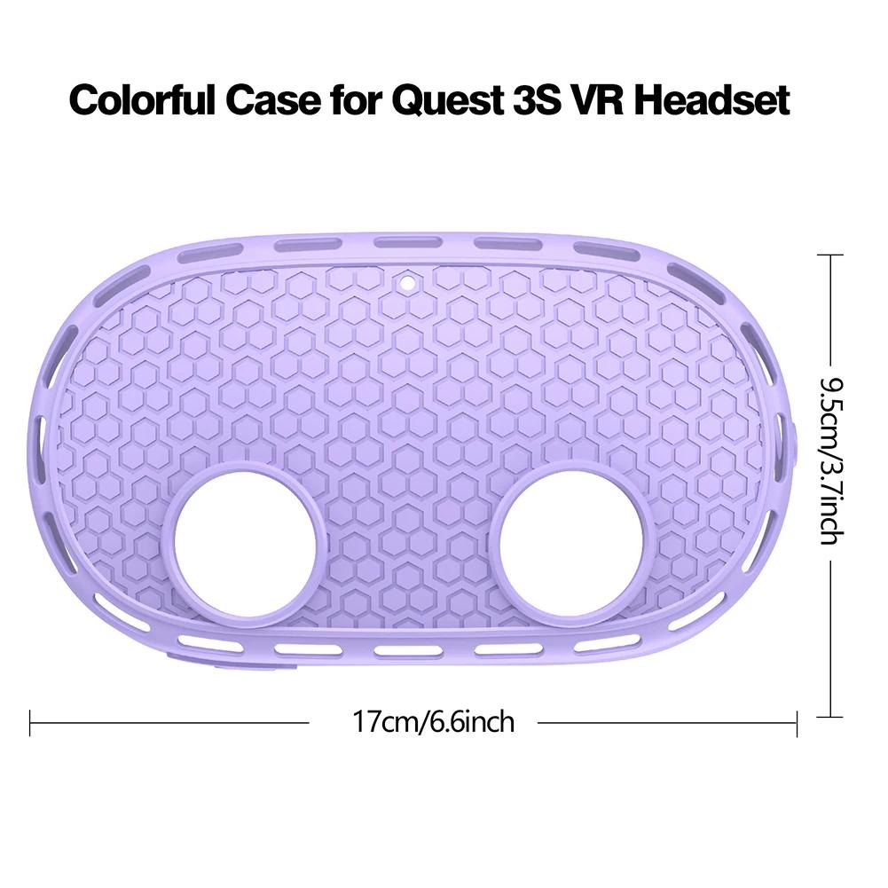 Handle Protective Cover For Meta Quest 3S/Quest 3 Anti-collision Touch Silicone Controller Extended Grips VR Accessories фіолетовий
Handle Protective Cover For Meta Quest 3S/Quest 3 Anti-collision Touch Silicone Controller Extended Grips VR Accessories фіолетовий