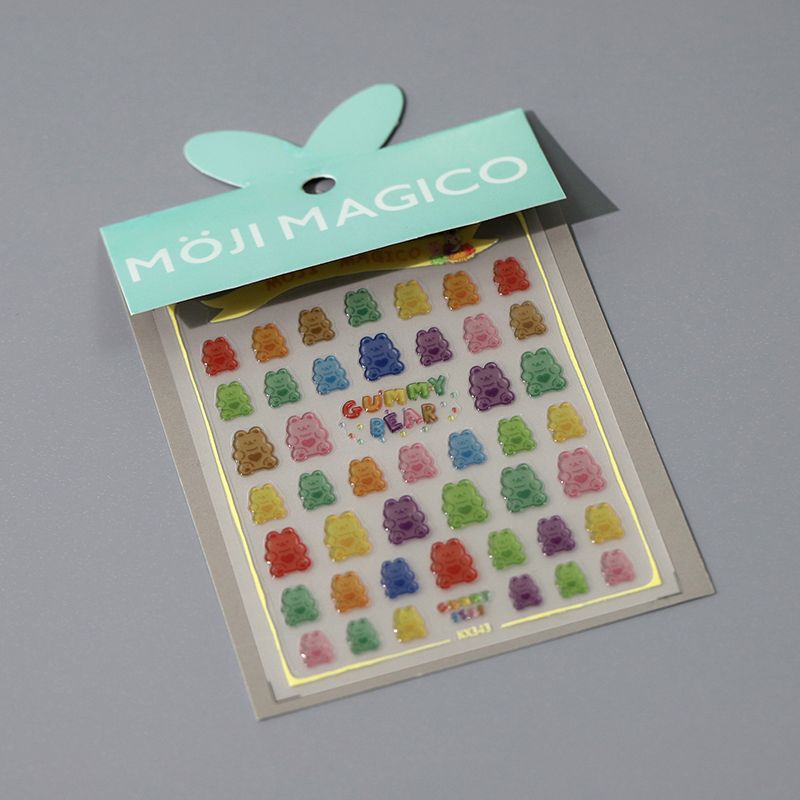 Qiji Cute Bear Jelly Three-Dimensional Relief Nail Sticker Waterproof Nail Sticker Decorative Jewelry Kx343 071 kx343 (jelly)
Qiji Cute Bear Jelly Three-Dimensional Relief Nail Sticker Waterproof Nail Sticker Decorative Jewelry Kx343 071 kx343 (jelly)
