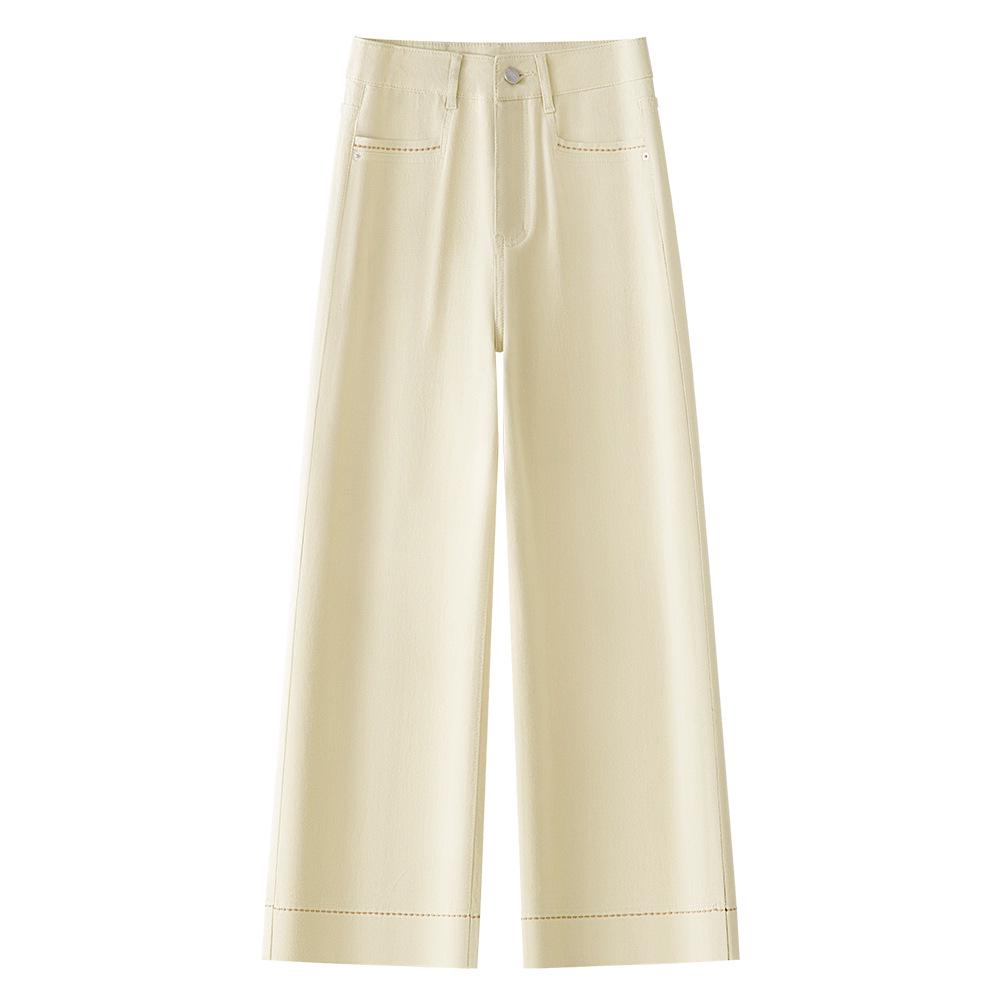 Light Yellow High-Waisted Slimming Wide-Leg Cropped Jeans for Women, Spring 2025 XL светло-желтого
Light Yellow High-Waisted Slimming Wide-Leg Cropped Jeans for Women, Spring 2025 XL светло-желтого