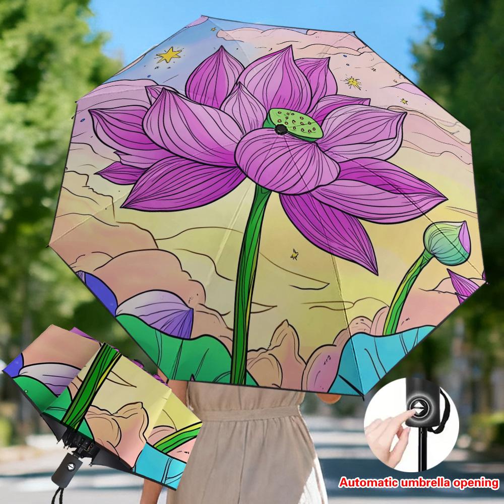 1pc Automatic Open/Close Umbrella with Filtering, Auto Folding Compact Travel Umbrella, Thickened Reinforced Frame, Elegant Pu (as the picture,Iron&8K)
1pc Automatic Open/Close Umbrella with Filtering, Auto Folding Compact Travel Umbrella, Thickened Reinforced Frame, Elegant Pu (as the picture,Iron&8K)