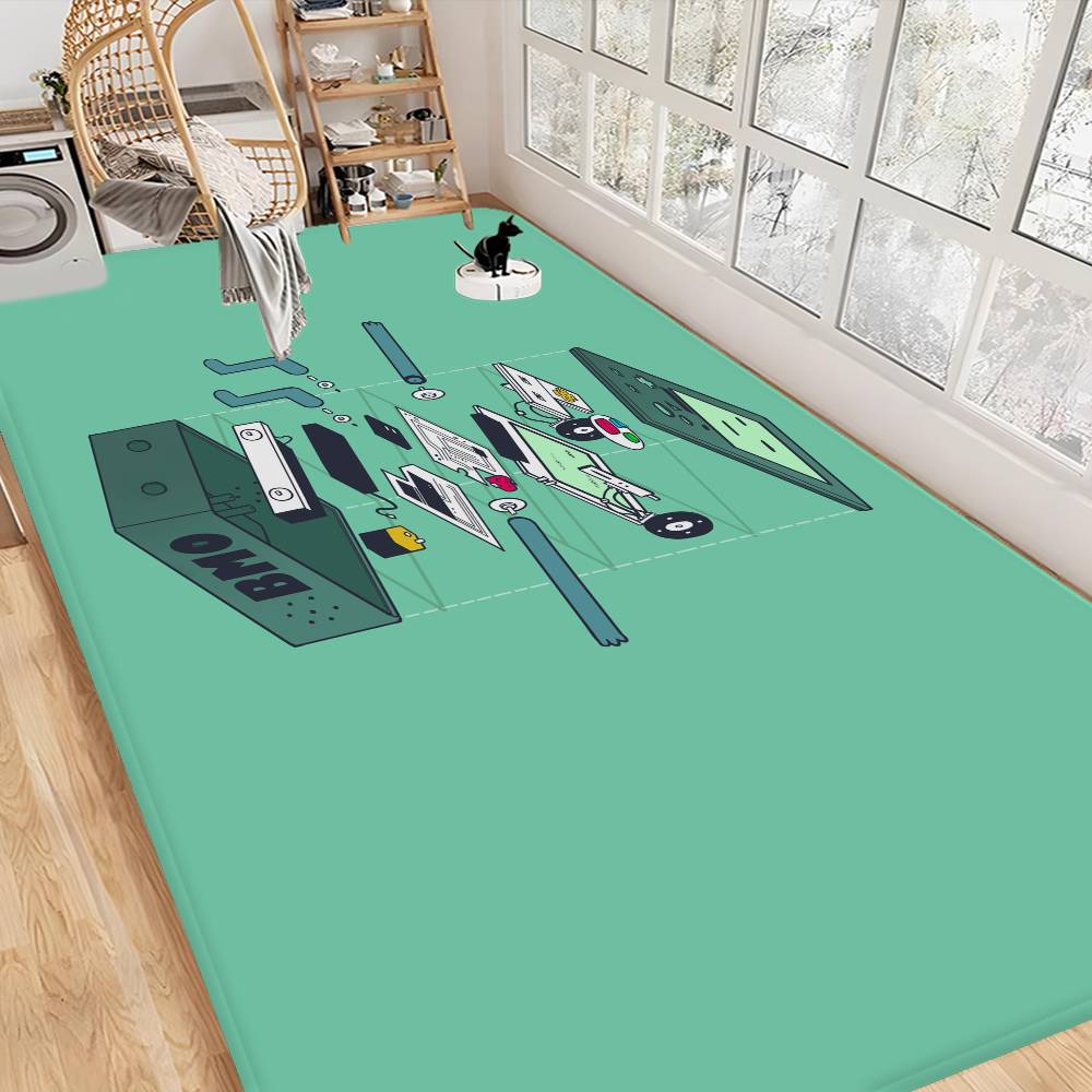 Anime B-BMO Cartoon Door Mat Washable Non-Slip Living Room Sofa Chairs Area Mat Kitchen Doormat Area Rug 40x60cm
Anime B-BMO Cartoon Door Mat Washable Non-Slip Living Room Sofa Chairs Area Mat Kitchen Doormat Area Rug 40x60cm