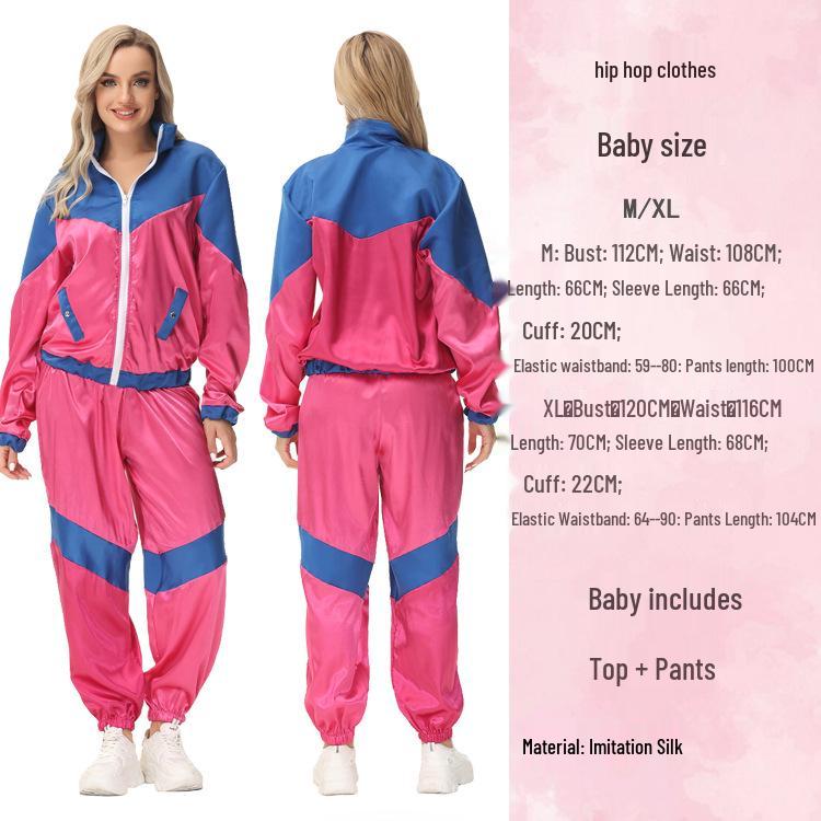 70s Retro European Hip Hop Rock Sports Style Cosplay Clothing for Men, Women & Couples - Perfect for Stage Performances Extra Large
70s Retro European Hip Hop Rock Sports Style Cosplay Clothing for Men, Women & Couples - Perfect for Stage Performances Extra Large