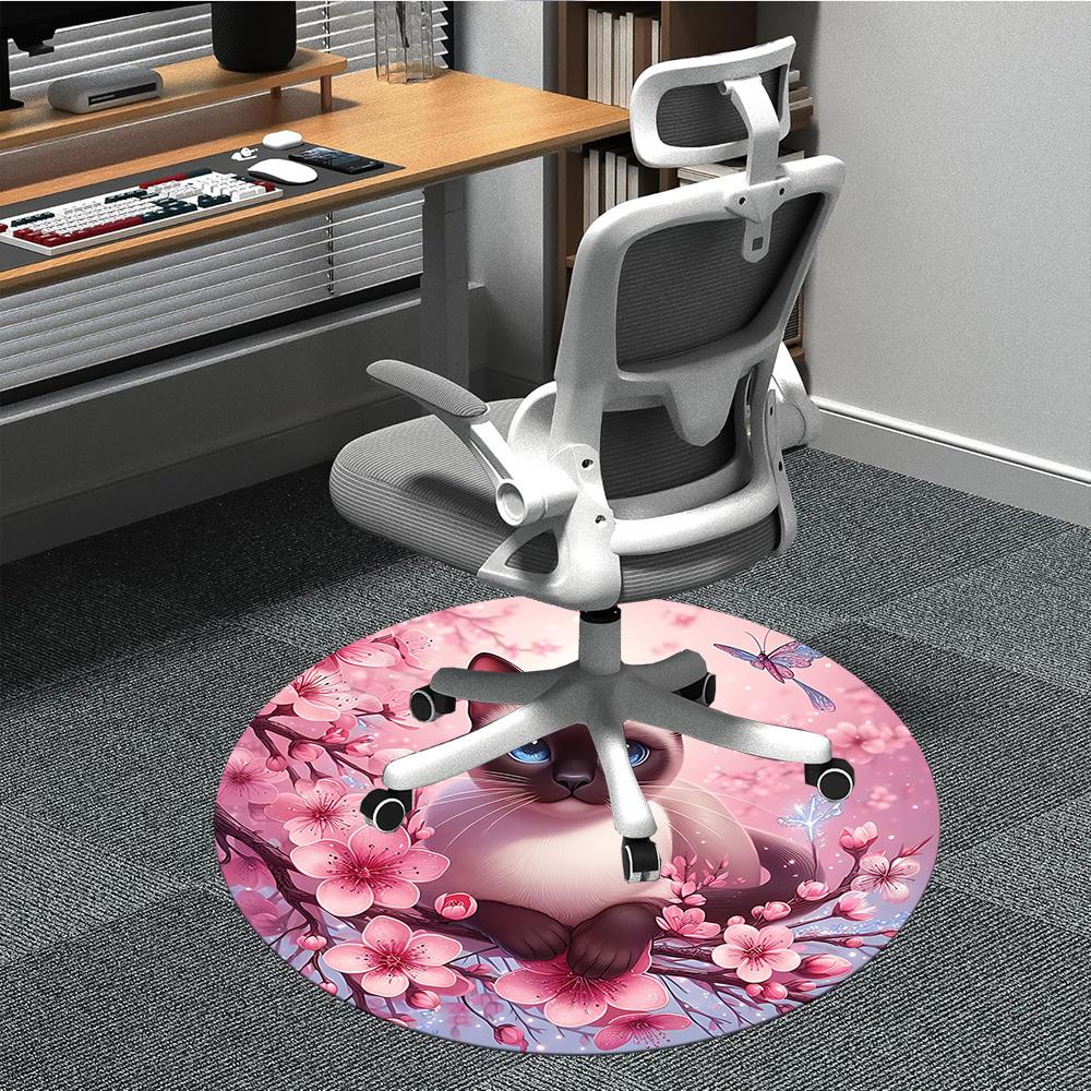 1pc Cherry Blossom Cat Chair Carpet for Office Machine Washable Rug for Office, Good Gift for Family or Friends yy251225246 80cm by 80cm
1pc Cherry Blossom Cat Chair Carpet for Office Machine Washable Rug for Office, Good Gift for Family or Friends yy251225246 80cm by 80cm