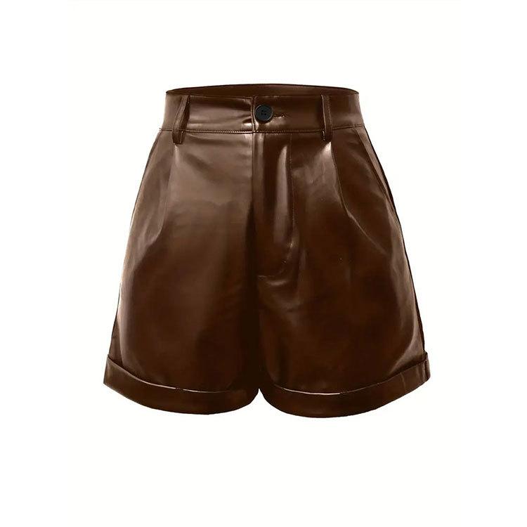 Женские летние повседневные шорты с высокой талией и закругленными краями XL темно-коричневого
Женские летние повседневные шорты с высокой талией и закругленными краями XL темно-коричневого