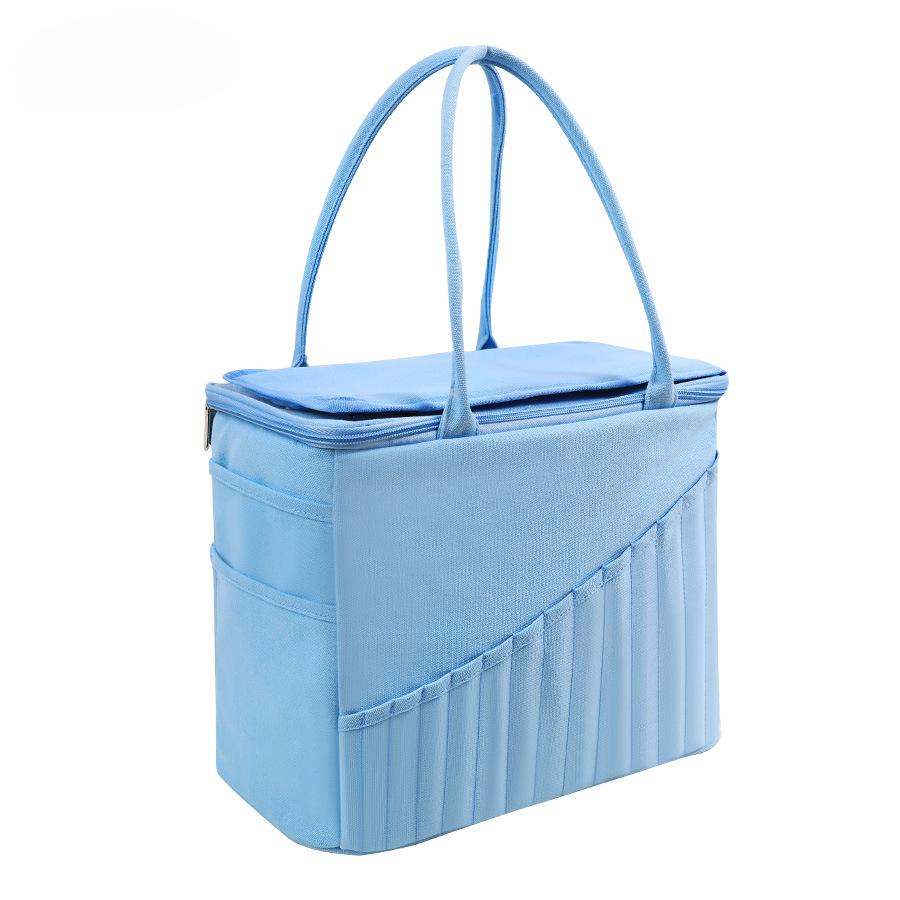 Large Capacity Organizer Canvas Yarn Storage Bag Solid Crochet Bag with Multi-layer Pockets for Hooks Knitting Needles синий
Large Capacity Organizer Canvas Yarn Storage Bag Solid Crochet Bag with Multi-layer Pockets for Hooks Knitting Needles синий