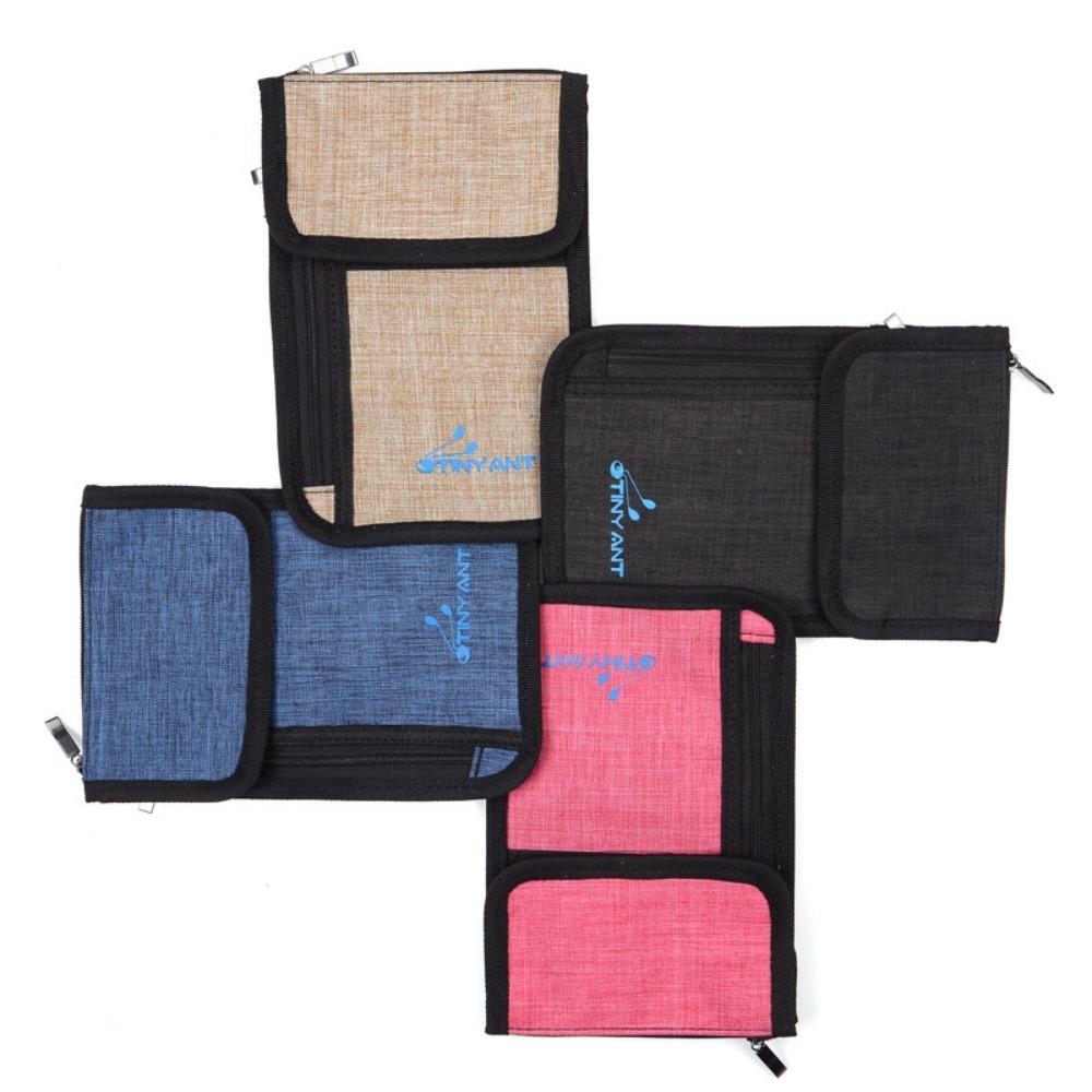 Solid Color Travel Document Passport Bag Nylon Ticket Document Bag Simple RFID Storage Bag
Solid Color Travel Document Passport Bag Nylon Ticket Document Bag Simple RFID Storage Bag