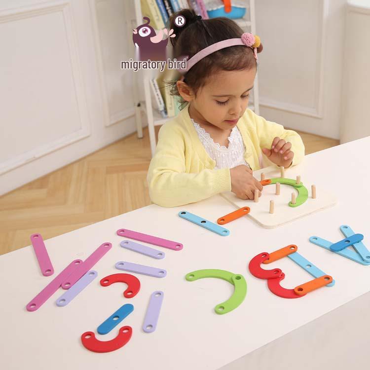 Number & Letter Shape Recognition Wooden Puzzle Set for Kids
Number & Letter Shape Recognition Wooden Puzzle Set for Kids