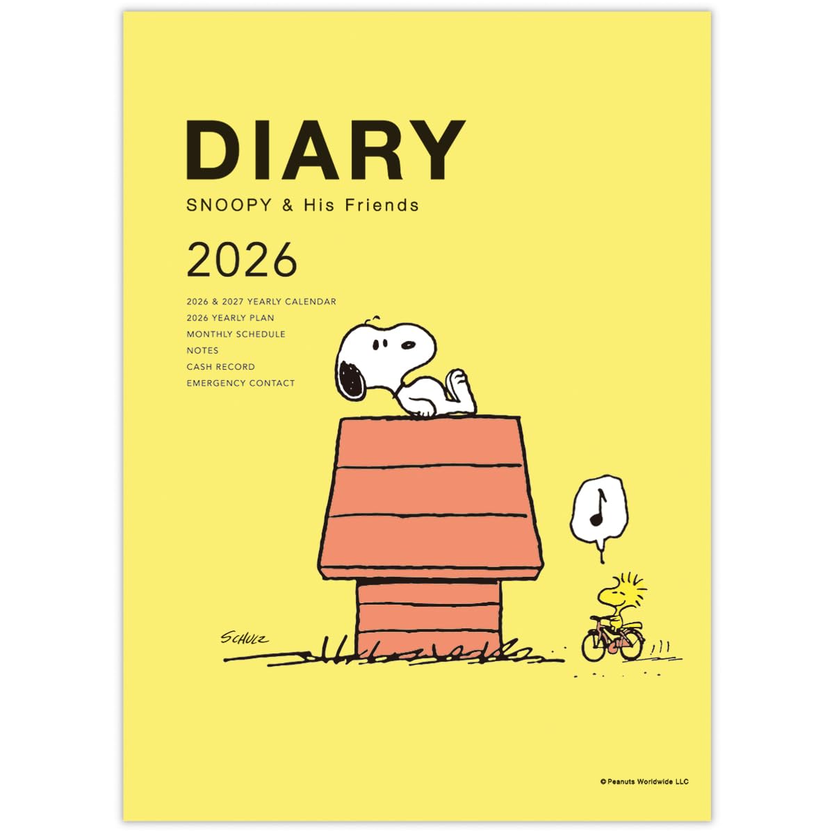 Hallmark Snoopy 2026 A5 Monthly Planner Doghouse Yellow 845681 жёлтый
Hallmark Snoopy 2026 A5 Monthly Planner Doghouse Yellow 845681 жёлтый