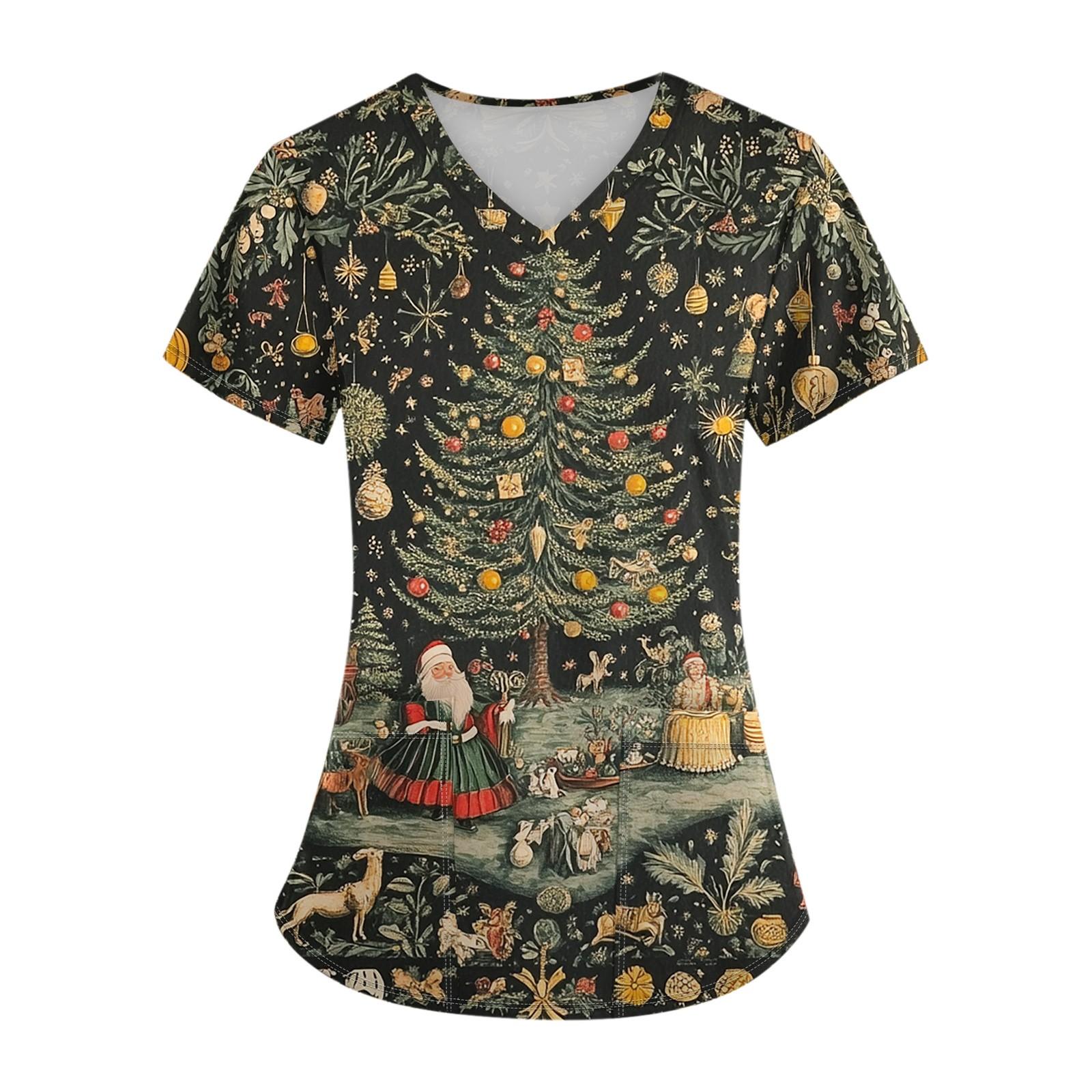 Женский топ с карманом и коротким рукавом с крестом и V-образным вырезом L
Женский топ с карманом и коротким рукавом с крестом и V-образным вырезом L