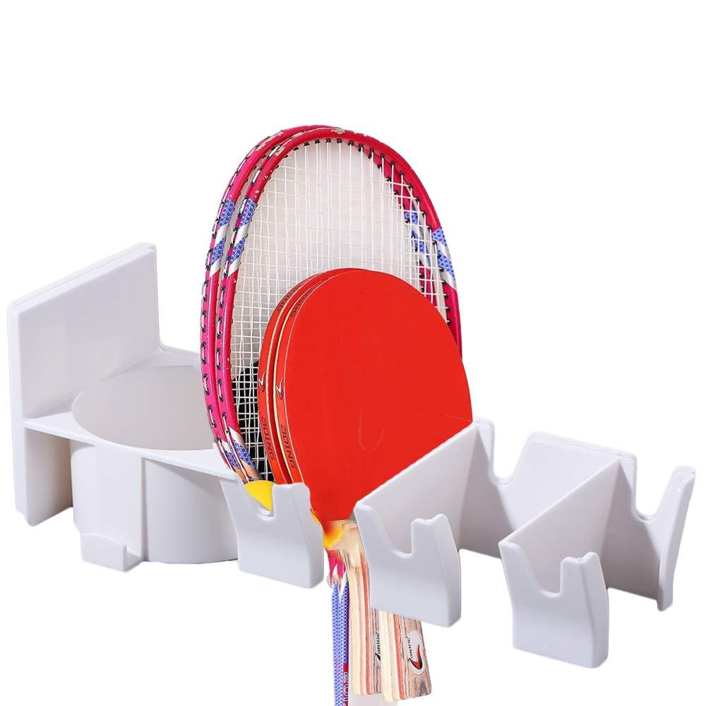 Punch Free Badminton Racket Holder Wall Mounted Ball Storage Rack Tennis Racket Hanger Gym білий
Punch Free Badminton Racket Holder Wall Mounted Ball Storage Rack Tennis Racket Hanger Gym білий