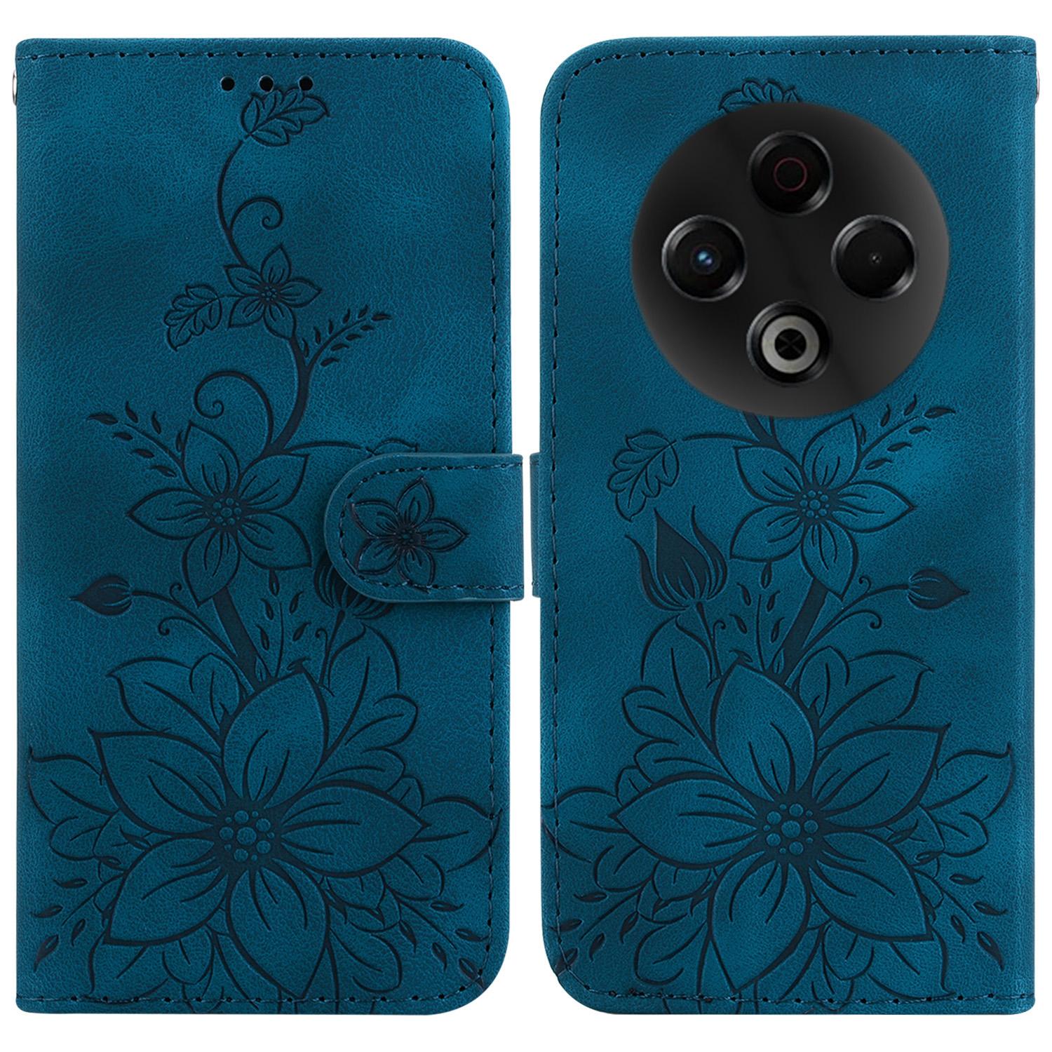 Для TECNO Spark 30 4G Чехол-подставка Кожаный чехол для телефона с тиснением лилии и ремешком на запястье Dark Blue
Для TECNO Spark 30 4G Чехол-подставка Кожаный чехол для телефона с тиснением лилии и ремешком на запястье Dark Blue