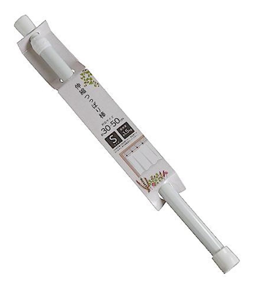 Mitsuki Telescopic tension rod 1 piece S load Co., Ltd. (white, size, capacity approx. 1.5kg, extension approx. 30~50cm)
Mitsuki Telescopic tension rod 1 piece S load Co., Ltd. (white, size, capacity approx. 1.5kg, extension approx. 30~50cm)