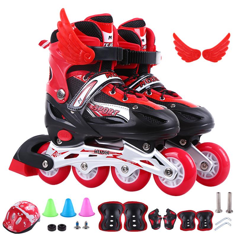 Children s Adjustable Inline Roller Skates Set with Flash Wheels, Helmet, and Protective Gear Small (Size 26-32)
Children s Adjustable Inline Roller Skates Set with Flash Wheels, Helmet, and Protective Gear Small (Size 26-32)