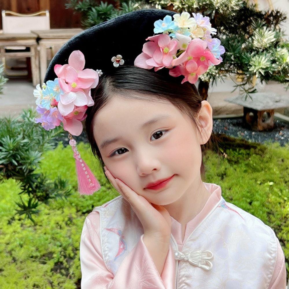 Flower Chinese Style Headwear Tassel Hanfu Hair Clip Retro Ancient Style Headband Photograph Props
Flower Chinese Style Headwear Tassel Hanfu Hair Clip Retro Ancient Style Headband Photograph Props
