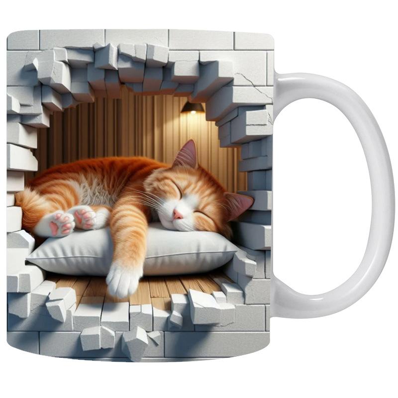 3D Pet Kitten Birus Cat Ceramic Coffee Mark Cup Pet Water Cup 2024 New Gift Kitten 301-400ml
3D Pet Kitten Birus Cat Ceramic Coffee Mark Cup Pet Water Cup 2024 New Gift Kitten 301-400ml