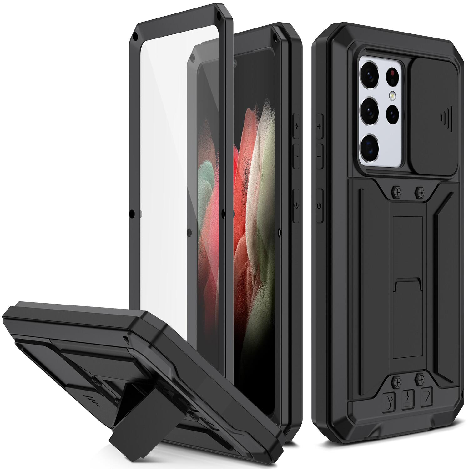 Protective Metal Case for Samsung S26 S25FE S25 Edge S24 S23 S22 Plus S21 Ultra Heavy-duty Shockproof Cover with Glass Screen aluminum&Case & Holder&Galaxy S26 Ultra чёрный
Protective Metal Case for Samsung S26 S25FE S25 Edge S24 S23 S22 Plus S21 Ultra Heavy-duty Shockproof Cover with Glass Screen aluminum&Case & Holder&Galaxy S26 Ultra чёрный