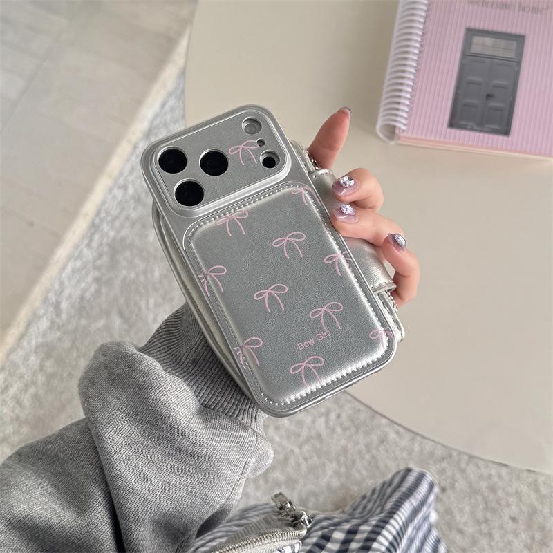 Large Window Bow Anti-Fall Phone Case for iPhone 15/14, Compatible with 17/16 PROMAX iPhone 16
Large Window Bow Anti-Fall Phone Case for iPhone 15/14, Compatible with 17/16 PROMAX iPhone 16