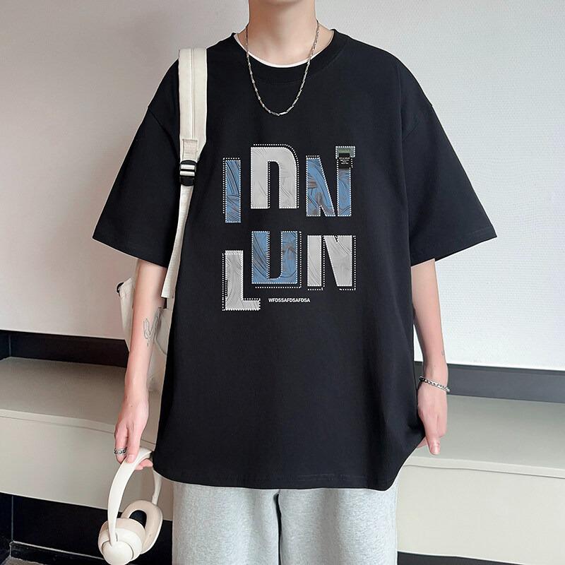 2024 Мужская модная свободная футболка с круглым вырезом и принтом XL
2024 Мужская модная свободная футболка с круглым вырезом и принтом XL