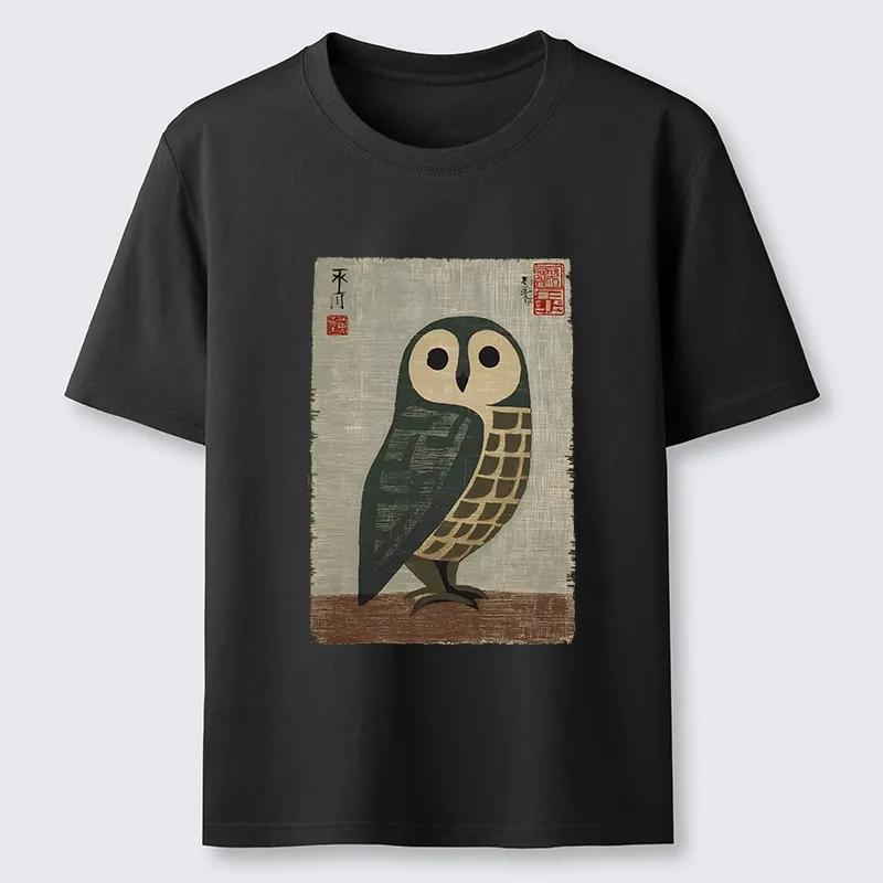 Traditional Owl In Japanese Art T-Shirt Men s and Women s Summer Cotton Clothing Harajuku Fashion Round Neck Short Sleeve Top... S разноцветный
Traditional Owl In Japanese Art T-Shirt Men s and Women s Summer Cotton Clothing Harajuku Fashion Round Neck Short Sleeve Top... S разноцветный