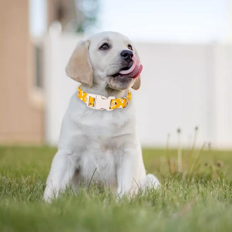 Dog Neck Collar Print Neck Adjustable Pet Soft Collar Animal Print Design Decoration Accessory for Walking Daily Use Outdoor france
Dog Neck Collar Print Neck Adjustable Pet Soft Collar Animal Print Design Decoration Accessory for Walking Daily Use Outdoor france