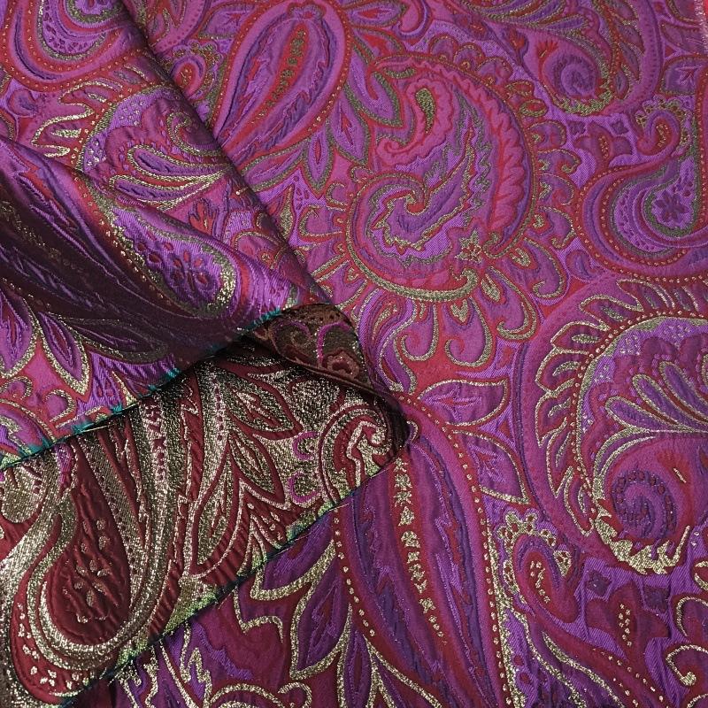 Green Unique Cashew Flower Fabric European Glossy Silk Blended Qiyi Greenflower Mixture Jacquard Fabric for Costume Dress Decor L50cm x W145cm
Green Unique Cashew Flower Fabric European Glossy Silk Blended Qiyi Greenflower Mixture Jacquard Fabric for Costume Dress Decor L50cm x W145cm