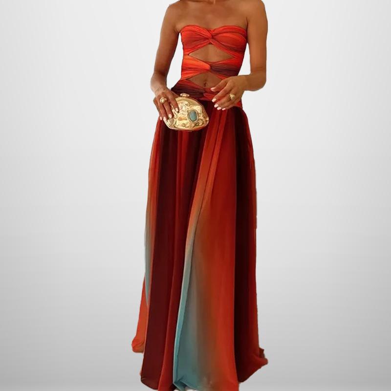 2026 New Spring Women s Gradient Color Long Dress - Sexy Vacation Style Small
2026 New Spring Women s Gradient Color Long Dress - Sexy Vacation Style Small