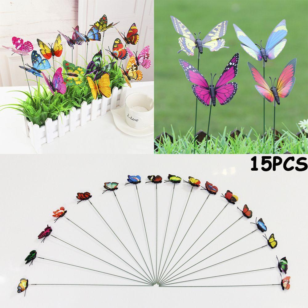 Bonsai Ornaments Artificial Butterfly with Rods Simulation Color Garden Decoration Fake Butterflies
Bonsai Ornaments Artificial Butterfly with Rods Simulation Color Garden Decoration Fake Butterflies