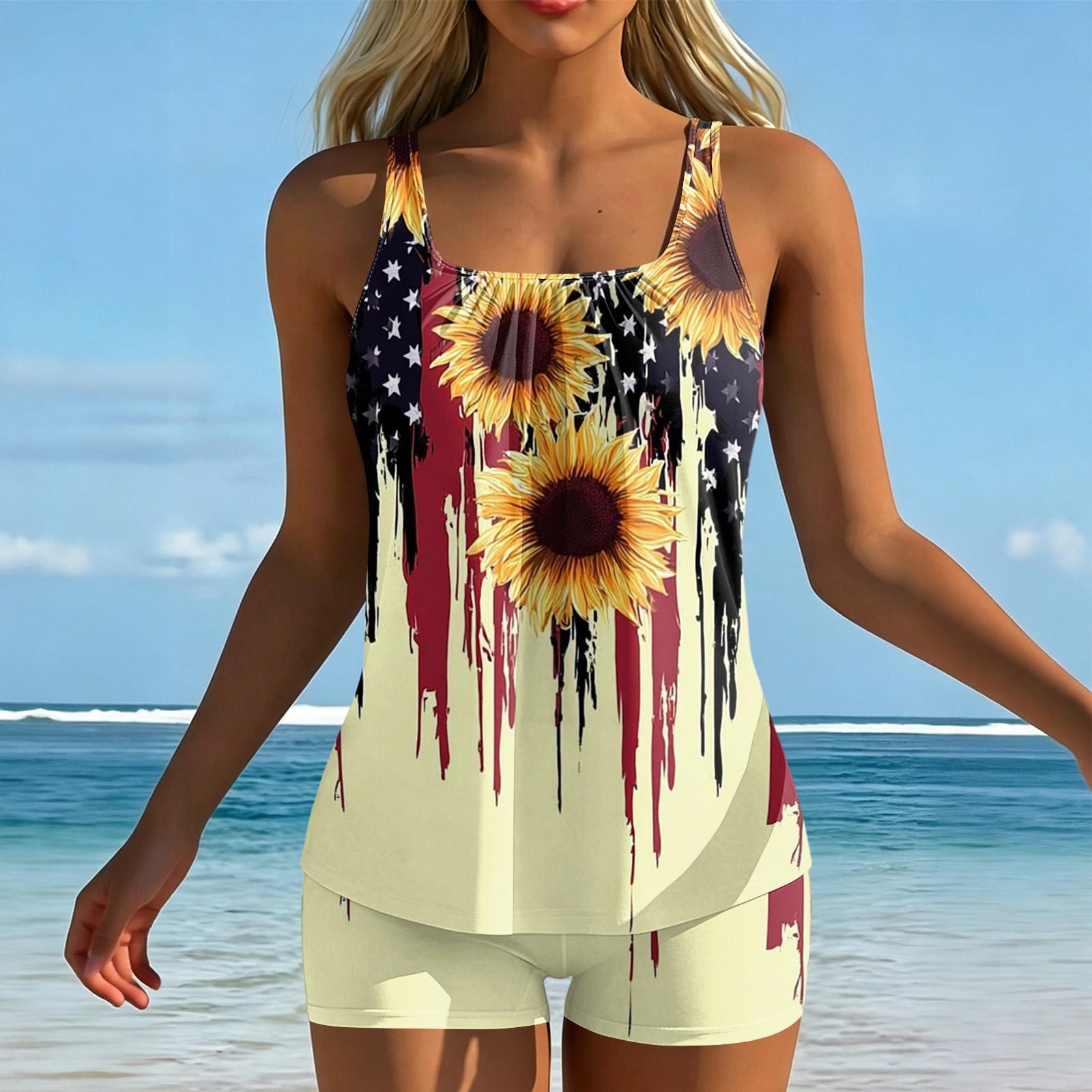 Women s Printed Split Swimsuit Sport Swimsuit Two-Piece Set XL кавун червоний колір
Women s Printed Split Swimsuit Sport Swimsuit Two-Piece Set XL кавун червоний колір