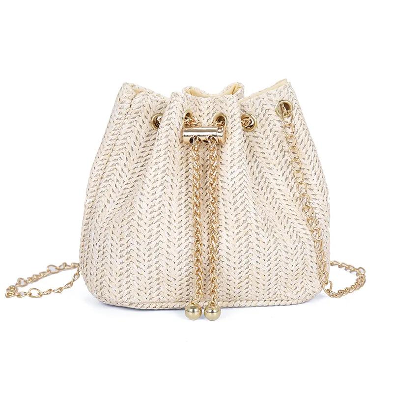 Straw Woven Bag New Small Bucket Bag Women s Metal Chain Fashion Beach Handbags Casual Shoulder Crossbody Bags 2023 Beige Purse бежевый
Straw Woven Bag New Small Bucket Bag Women s Metal Chain Fashion Beach Handbags Casual Shoulder Crossbody Bags 2023 Beige Purse бежевый