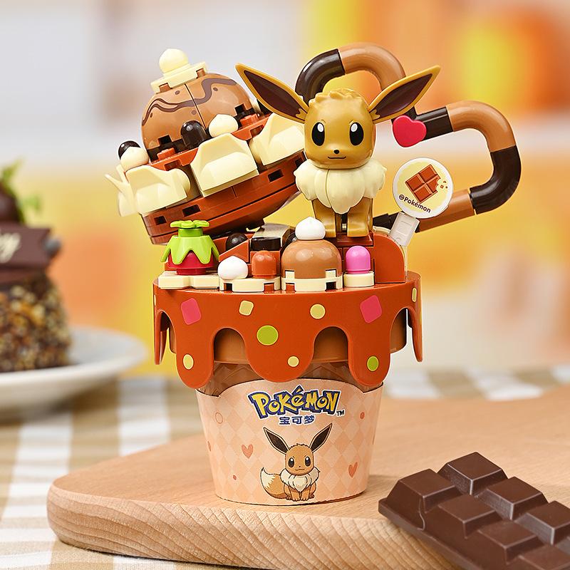 Keeppley Cute Pokemon Ice-cream Cone Building Blocks Jigglypuff Squirtle Pikachu Charmander Eevee Model Bricks Toy For Kid Gift No Box
Keeppley Cute Pokemon Ice-cream Cone Building Blocks Jigglypuff Squirtle Pikachu Charmander Eevee Model Bricks Toy For Kid Gift No Box