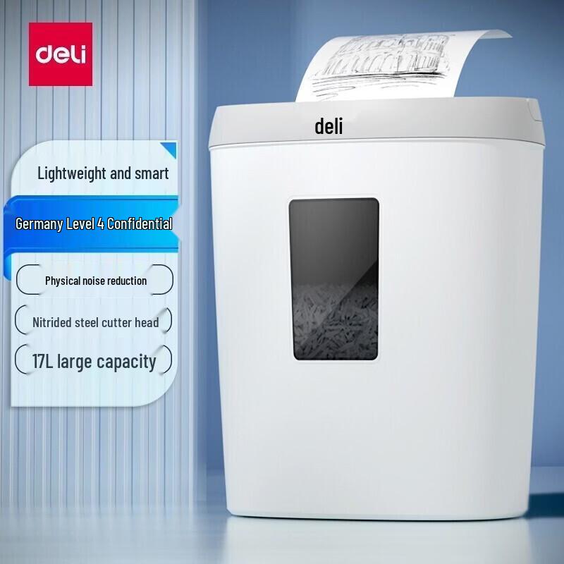 Deli P-4 Home Office Paper Shredder CN plug (adapter included)
Deli P-4 Home Office Paper Shredder CN plug (adapter included)
