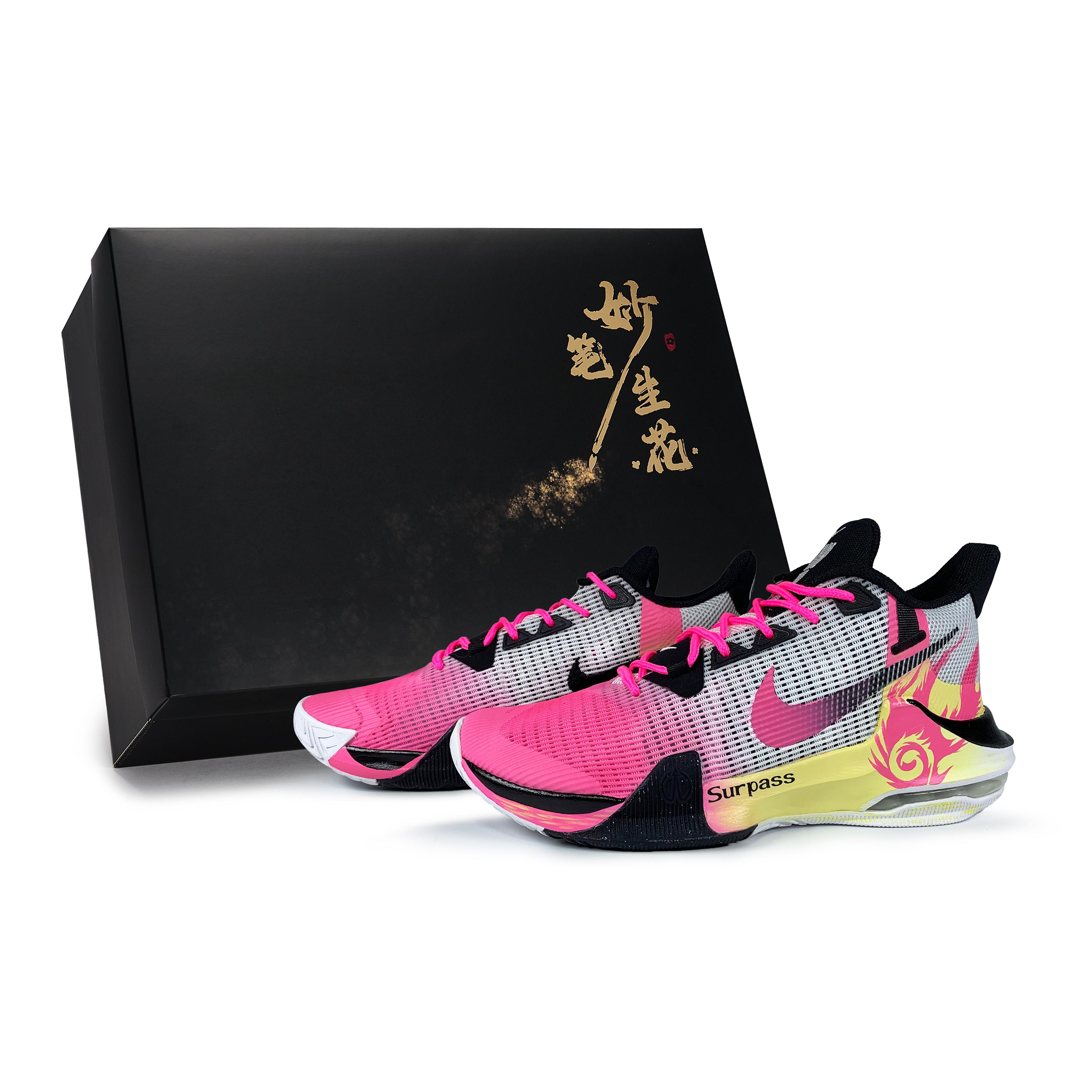 Nike Air Max Impact Flame Speed Zhengfeng Low top Basketball Shoes Men s Black Pink Yellow DC3725-100(Team171-S-BOX) 42.5
Nike Air Max Impact Flame Speed Zhengfeng Low top Basketball Shoes Men s Black Pink Yellow DC3725-100(Team171-S-BOX) 42.5