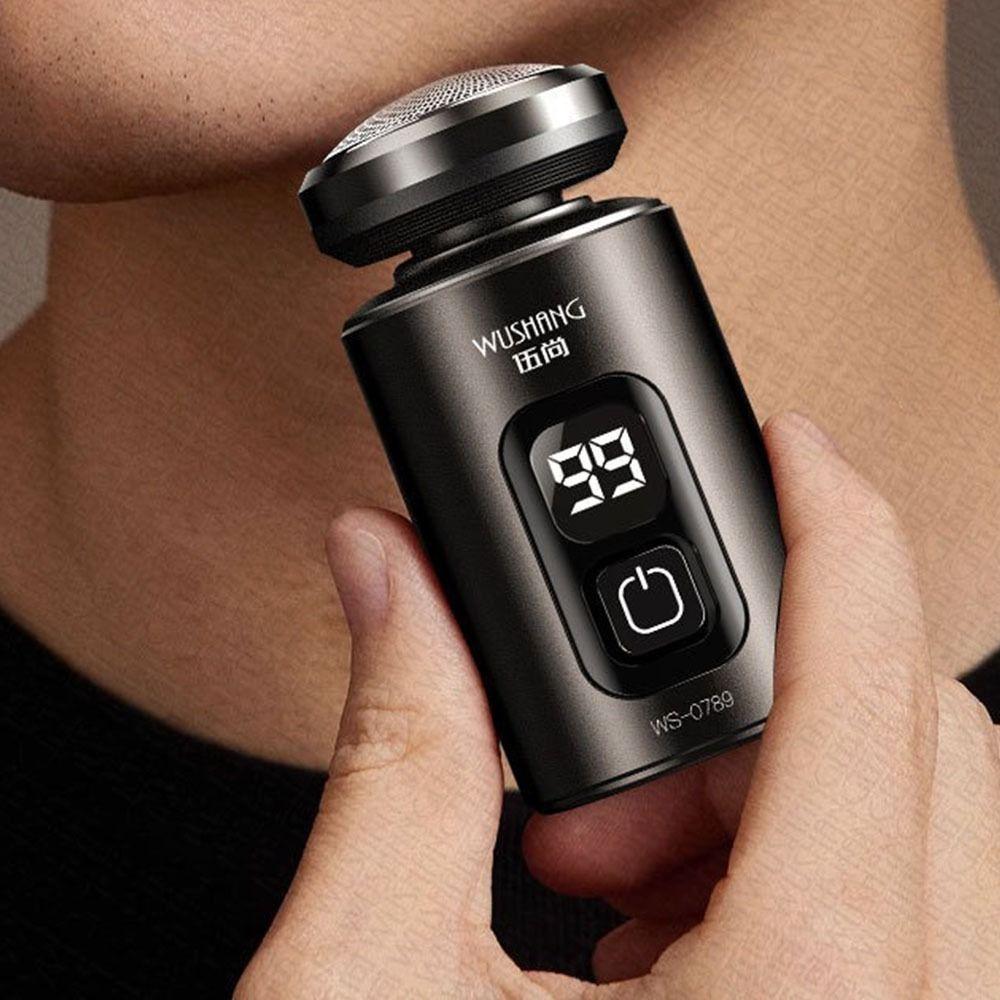 TYPE-C Rechargeable Portable Rotary Razor Dry Wet Dual Beard Trimmer MIni Shaving Shaver Travel чорний
TYPE-C Rechargeable Portable Rotary Razor Dry Wet Dual Beard Trimmer MIni Shaving Shaver Travel чорний