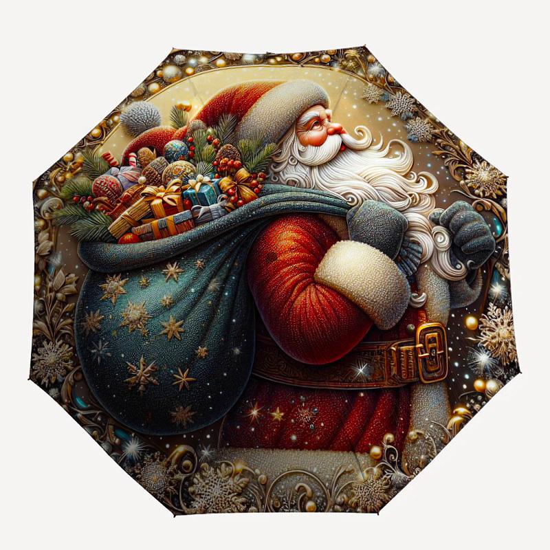 1PC Santa Claus Christmas Pattern Small Travel Compact Windproof Umbrella, Automatic Folding Umbrella, Automatic Open/Close ,Gift-104
1PC Santa Claus Christmas Pattern Small Travel Compact Windproof Umbrella, Automatic Folding Umbrella, Automatic Open/Close ,Gift-104