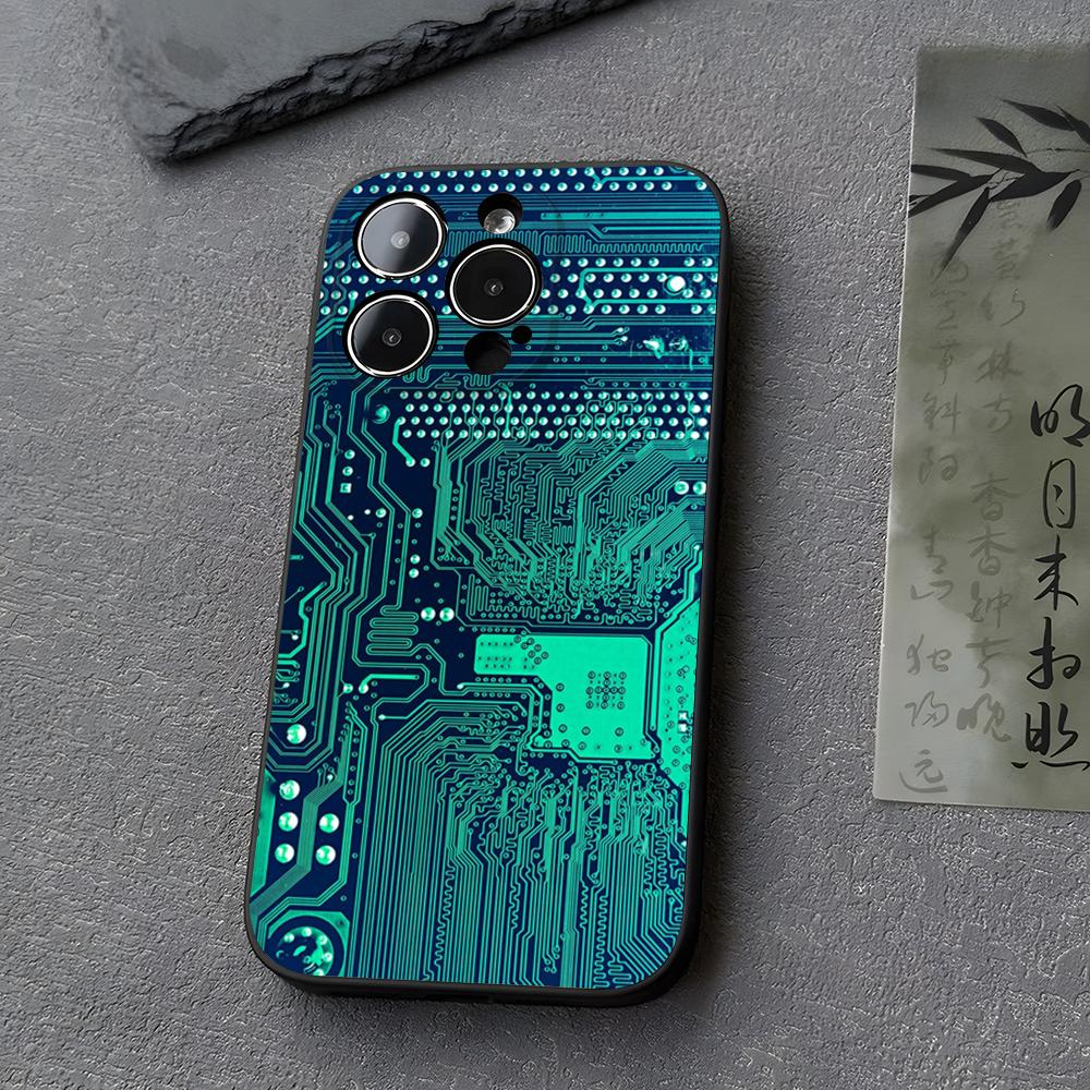 Cool Circuit Board Phone Case Funda For Iphone 13 17 16 11 15ProMax 14 12 Pro Xs Max Mini Xr X 7 8 6 6s Plus Covers iPhone 11 Pro
Cool Circuit Board Phone Case Funda For Iphone 13 17 16 11 15ProMax 14 12 Pro Xs Max Mini Xr X 7 8 6 6s Plus Covers iPhone 11 Pro
