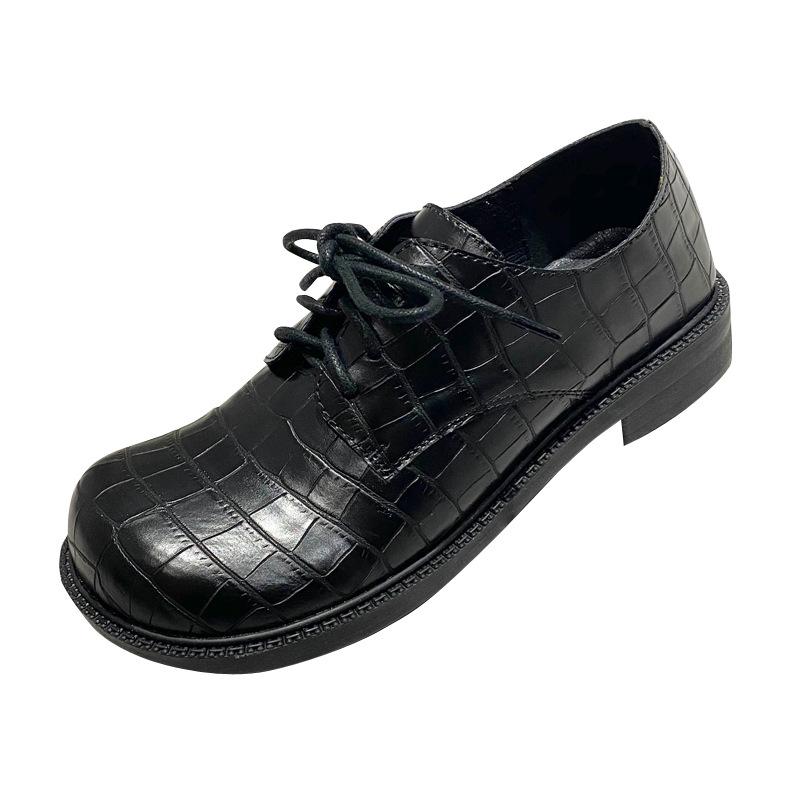 Осень и зима новая маленькая кожаная обувь женская черная на плоской подошве универсальная обувь для формы jk женская на шнуровке женские одинарные туфли 39 чёрный
Осень и зима новая маленькая кожаная обувь женская черная на плоской подошве универсальная обувь для формы jk женская на шнуровке женские одинарные туфли 39 чёрный