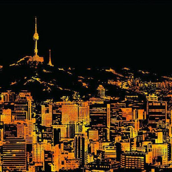 Korean City Night View Scratch Painting Book
Korean City Night View Scratch Painting Book