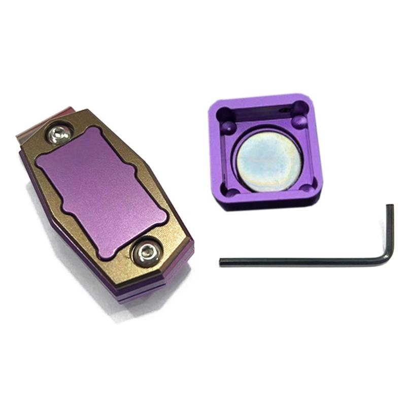 Magnetic Billiard Cue Chalks Holder with Belt Clip Pool Chalks Holder Box Replacement Pocket Pool Chalks Case фіолетовий/кавовий
Magnetic Billiard Cue Chalks Holder with Belt Clip Pool Chalks Holder Box Replacement Pocket Pool Chalks Case фіолетовий/кавовий