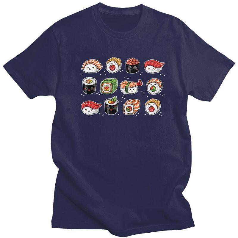 Custom Kawaii Rolls And Sushi Tshirt for Men Short Sleeves Leisure T Shirt Japanese Food Cartoon Manga Tshirt Pure Cotton Tee 4XL
Custom Kawaii Rolls And Sushi Tshirt for Men Short Sleeves Leisure T Shirt Japanese Food Cartoon Manga Tshirt Pure Cotton Tee 4XL