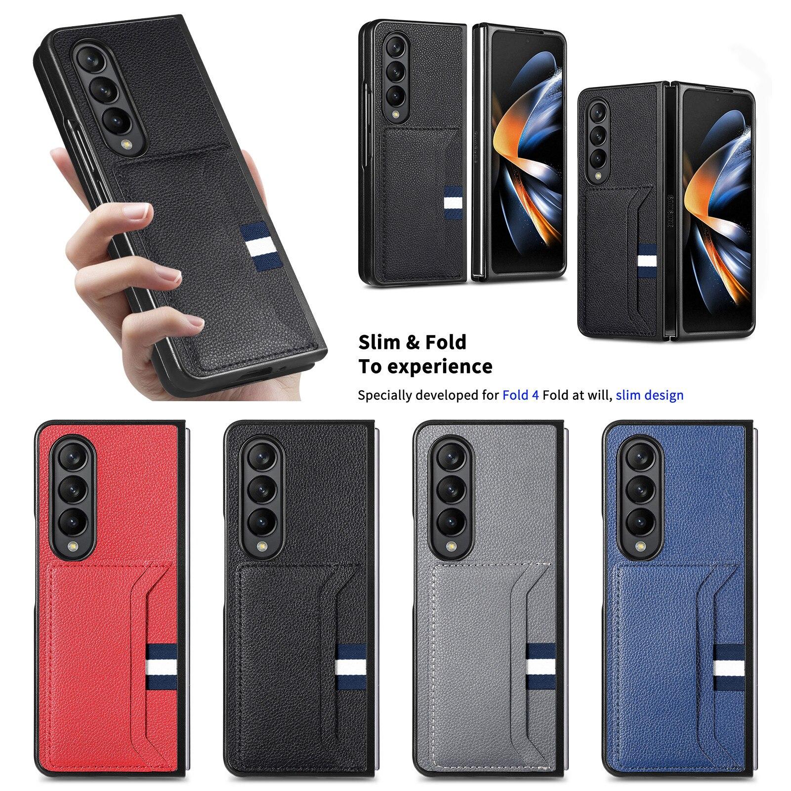 Портативный кожаный чехол для карт с защитой от детонации для Samsung Galaxy Z Fold 4 Fold3 Fold4 5G Fold2 Fold 3 2 Противоскользящие аксессуары для телефона
Портативный кожаный чехол для карт с защитой от детонации для Samsung Galaxy Z Fold 4 Fold3 Fold4 5G Fold2 Fold 3 2 Противоскользящие аксессуары для телефона