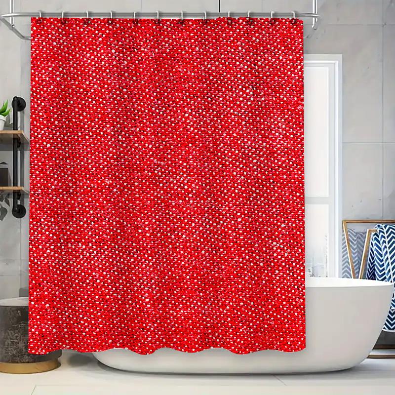 Red White Polka Dot Shower Curtain Waterproof Bath Decor Customizable Size Modern Bathroom Accessories For Home Decoration W60H190(CM)-1 Pcs
Red White Polka Dot Shower Curtain Waterproof Bath Decor Customizable Size Modern Bathroom Accessories For Home Decoration W60H190(CM)-1 Pcs