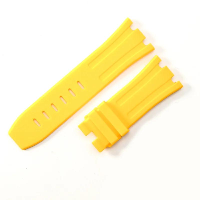 28mm Rubber Strap For AP ROYAL OAK OFFSHORE 15710 15703 Rubber Strap waterproof Watch band soft Wrist Bracelet Belt 28mmx24mm
28mm Rubber Strap For AP ROYAL OAK OFFSHORE 15710 15703 Rubber Strap waterproof Watch band soft Wrist Bracelet Belt 28mmx24mm