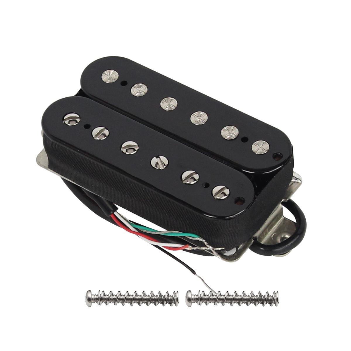 FLEOR Ceramic Guitar Humbucker Pickup Double Coil Pickup 4-Wires Zebra/Black/White Choose
FLEOR Ceramic Guitar Humbucker Pickup Double Coil Pickup 4-Wires Zebra/Black/White Choose