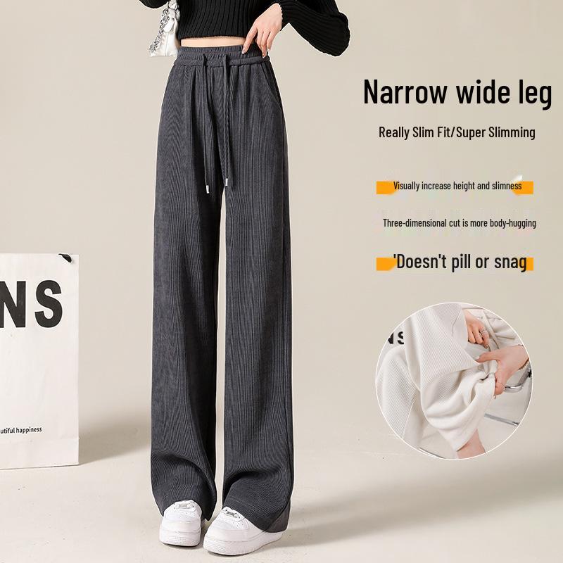 2025 Spring Women s Petite High-Waisted Wide-Leg Drawstring Pants: Slimming, Casual, Draping for Autumn/Winter M (96-110 lbs)
2025 Spring Women s Petite High-Waisted Wide-Leg Drawstring Pants: Slimming, Casual, Draping for Autumn/Winter M (96-110 lbs)