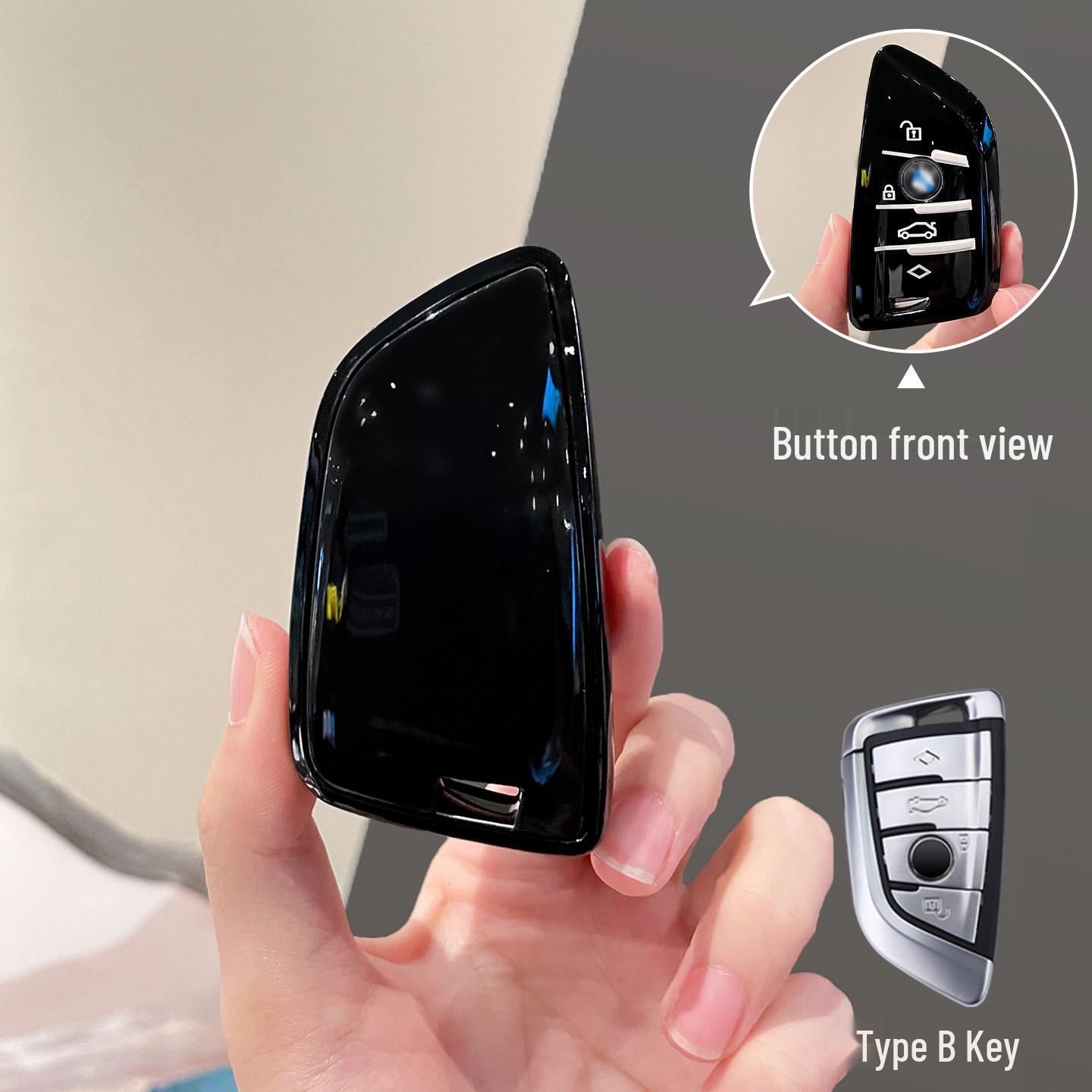 BMW Key Case for 5 Series, New 3 Series 330li, 320, 1 Series, X3, X1, X5, iX1, i3 - Stylish Shell for Women.
BMW Key Case for 5 Series, New 3 Series 330li, 320, 1 Series, X3, X1, X5, iX1, i3 - Stylish Shell for Women.