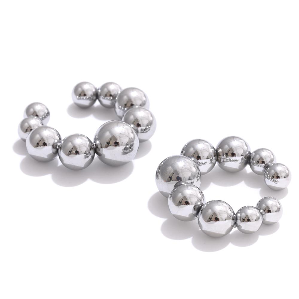 Yhpup Серьги-гвоздики из нержавеющей стали 316L с круглыми бусинами, покрытие PVD 16K, модные, персонализированные, аксессуары-клипсы для ушей, 2025
Yhpup Серьги-гвоздики из нержавеющей стали 316L с круглыми бусинами, покрытие PVD 16K, модные, персонализированные, аксессуары-клипсы для ушей, 2025