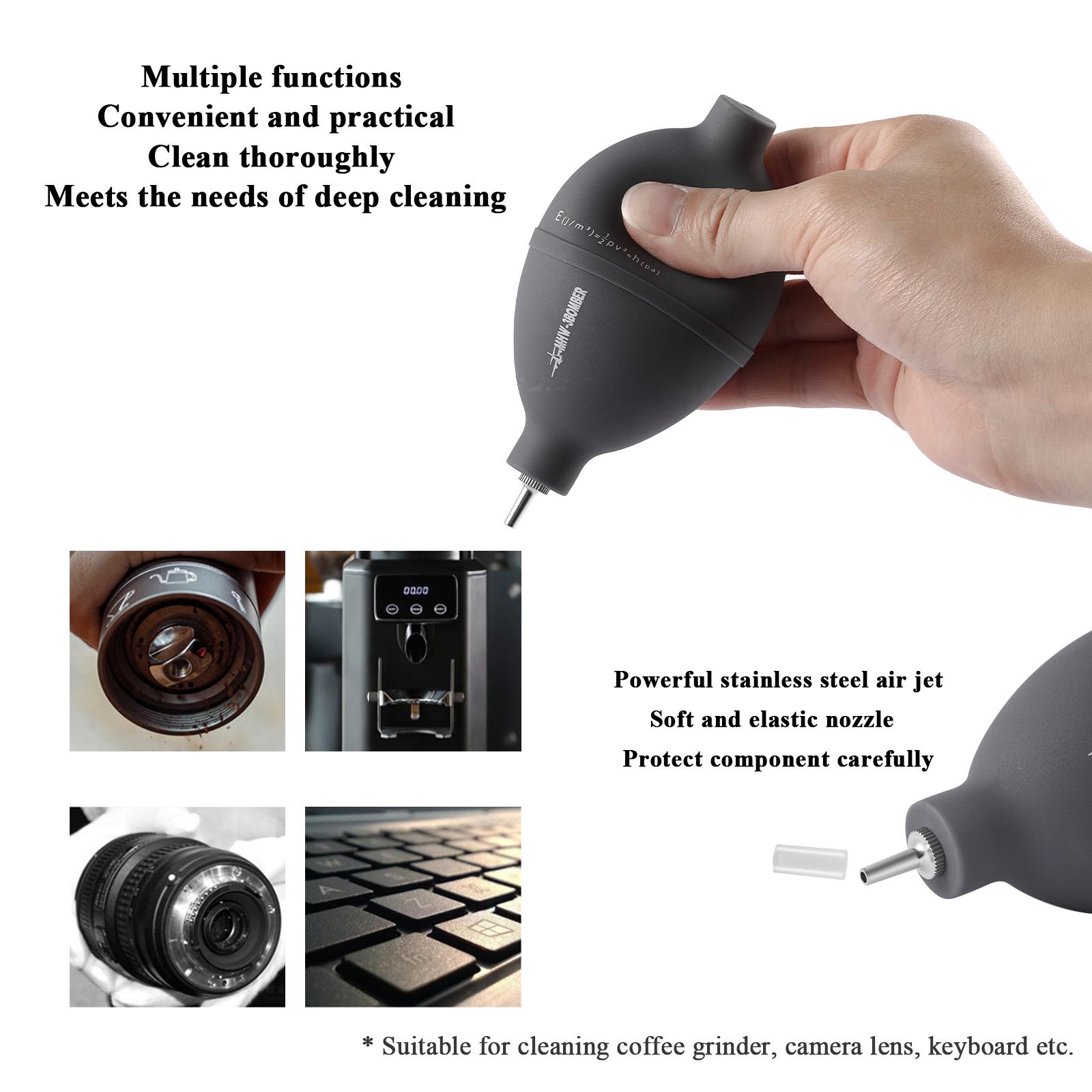 MHW 3BOMBER Coffee Grinder Cleaning Brush Air Blower Camera Dust Clean Blower Coffee Grinder Clean Tools Barista Accessories 
MHW 3BOMBER Coffee Grinder Cleaning Brush Air Blower Camera Dust Clean Blower Coffee Grinder Clean Tools Barista Accessories