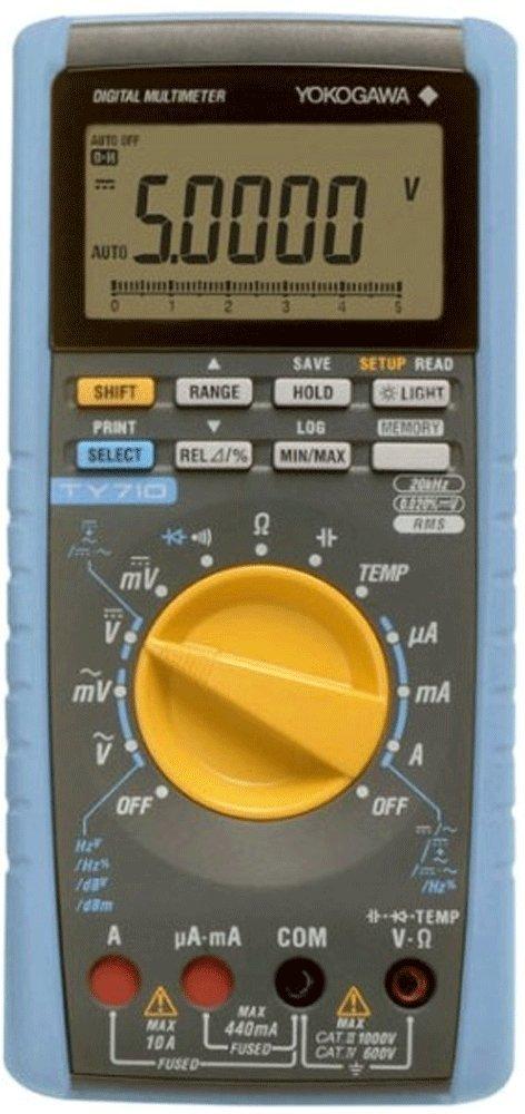 Yokogawa Measurement TY710 Digital Multimeter 50000 true RMS memory 1000 data for logging (YOKOGAWA) counts, measurement, синій
Yokogawa Measurement TY710 Digital Multimeter 50000 true RMS memory 1000 data for logging (YOKOGAWA) counts, measurement, синій